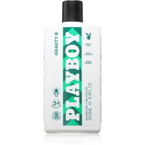 Gravity 0 gel de ducha 3 en 1 para hombre 250 ml - Playboy - Modalova
