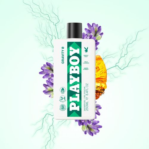 Gravity 0 gel de ducha 3 en 1 para hombre 250 ml - Playboy - Modalova