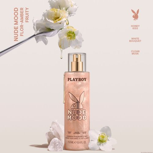 Nude Mood spray corporal con purpurina para mujer 250 ml - Playboy - Modalova