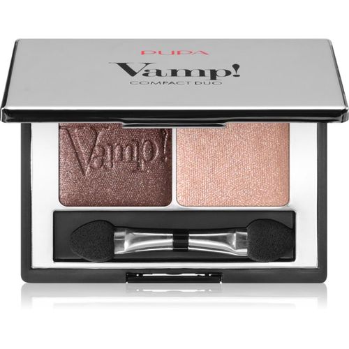 Vamp! Compact Duo Eyeshadow sombras de ojos dúo tono 004 Bronze Amber 2.2 g - PUPA Milano - Modalova