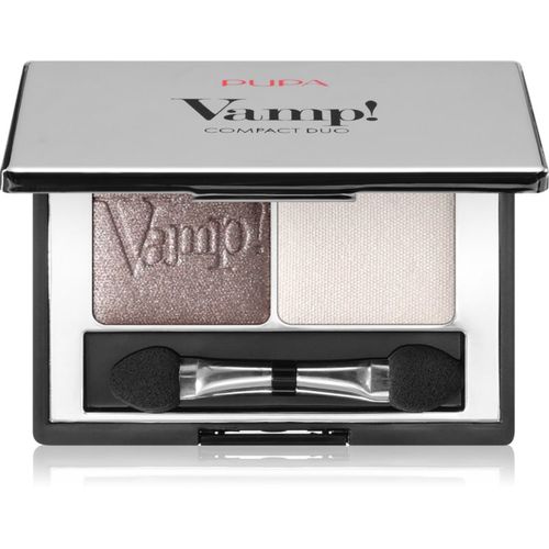 Vamp! Compact Duo Eyeshadow sombras de ojos dúo tono 008 - Cream Taupe 2.2 g - PUPA Milano - Modalova