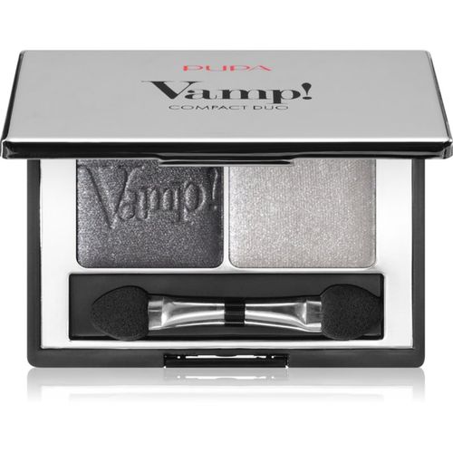 Vamp! Compact Duo Eyeshadow sombras de ojos dúo tono 009 - Silver Stone 2.2 g - PUPA Milano - Modalova