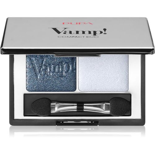 Vamp! Compact Duo Eyeshadow sombras de ojos dúo tono 012 - Magnetic Blue 2.2 g - PUPA Milano - Modalova