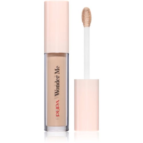 Wonder Me Fatigue Eraser Concealer corrector de cuidado e iluminador antiojeras tono 020 Medium Cold Beige 4.2 ml - PUPA Milano - Modalova