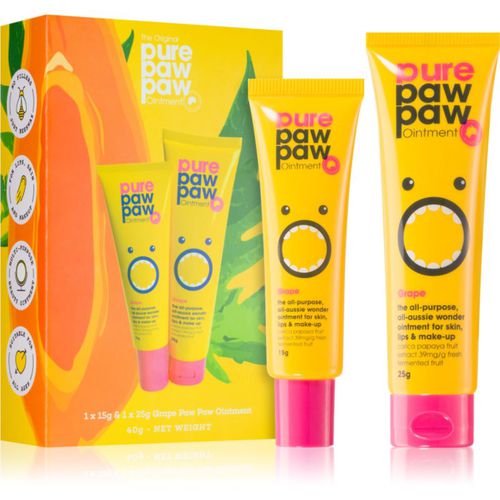 Grape bálsamo para labios y zonas secas (lote de regalo) - Pure Paw Paw - Modalova