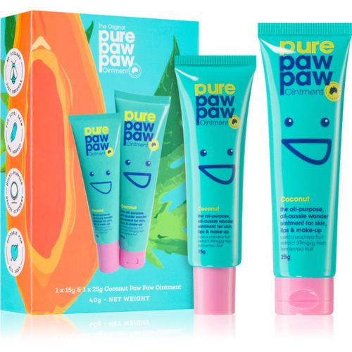 Coconut bálsamo para labios y zonas secas (lote de regalo) - Pure Paw Paw - Modalova