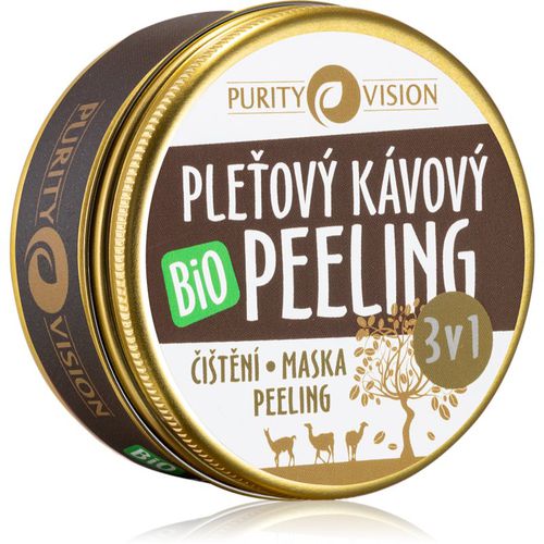 BIO Gesichtspeeling mit Auszügen aus Kaffee 70 ml - Purity Vision - Modalova