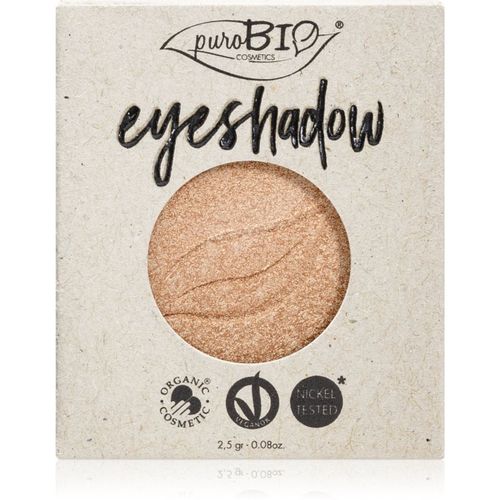 Compact Eyeshadows sombra de ojos Recambio tono 01 Sparkling Wine 2,5 g - puroBIO Cosmetics - Modalova