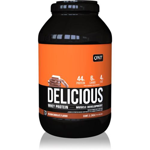 Delicious Whey Molkenprotein ohne Zucker Geschmack Belgian Chocolate 2,2 kg - QNT - Modalova