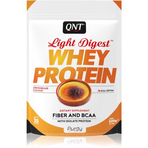 Light Digest Whey Protein Geschmack Creme brulee 500 g - QNT - Modalova