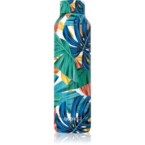 Solid botella de acero inoxidable para agua Jungle 1 ud - Quokka - Modalova