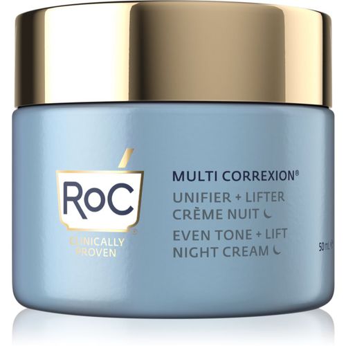 Multi Correxion Even Tone + Lift crema notte illuminante per unificare il tono della pelle 50 ml - RoC - Modalova