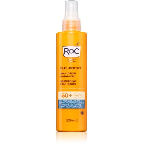 Soleil Protect Moisturising Spray Lotion spray abbronzante idratante SPF 50+ 200 ml - RoC - Modalova