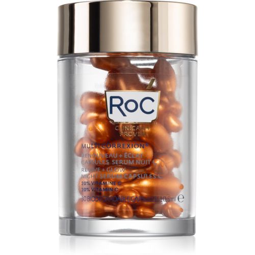 Multi Correxion Revive + Glow siero notte attivo alla vitamina C in capsule 30 pz - RoC - Modalova