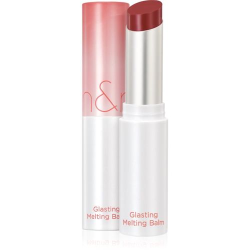 Glasting Melting Balm bálsamo labial aportando brillo e hidratación tono 04 Hippie Berry 3.5 g - rom&nd - Modalova