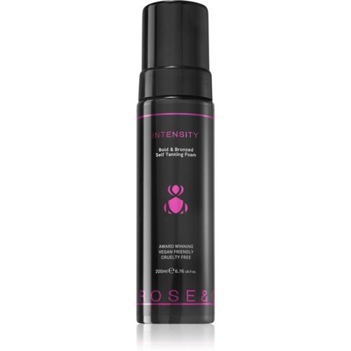 Intensity espuma autobronceadora para pieles claras con efecto humectante 200 ml - Rose & Caramel - Modalova