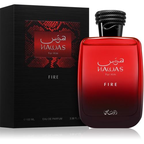 Hawas Fire Eau de Parfum unisex 100 ml - Rasasi - Modalova