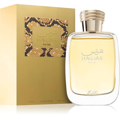 Hawas For Her Eau de Parfum para mujer 100 ml - Rasasi - Modalova