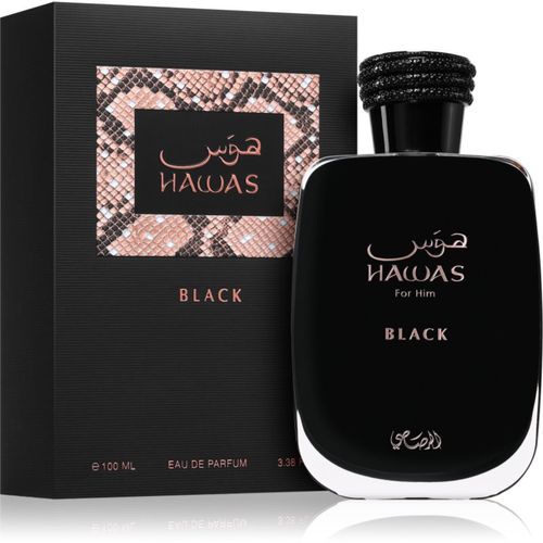 Hawas Black Eau de Parfum para hombre 100 ml - Rasasi - Modalova