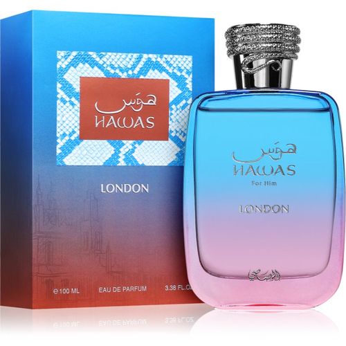 Hawas London Eau de Parfum para hombre 100 ml - Rasasi - Modalova
