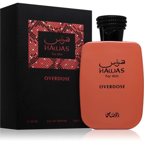 Hawas Overdose Eau de Parfum para hombre 100 ml - Rasasi - Modalova