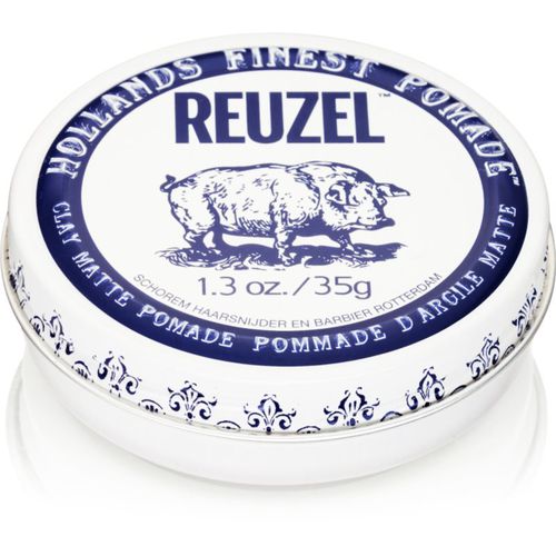 Hollands Finest Pomade Clay cera modellante effetto opaco 35 g - Reuzel - Modalova