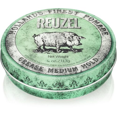 Hollands Finest Pomade Grease pomada para el cabello fijación media 113 g - Reuzel - Modalova