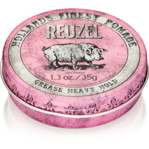 Hollands Finest Pomade Grease pomata per capelli fissaggio forte 35 g - Reuzel - Modalova