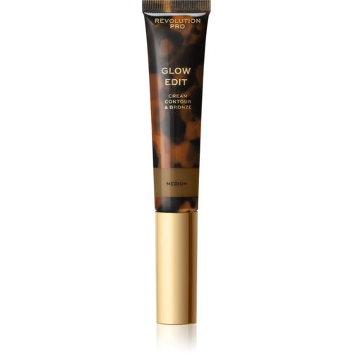Glow Edit bronceador líquido tono Medium 15 ml - Revolution PRO - Modalova