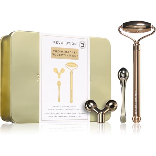 Sculpting Set set de accesorios de masaje para el rostro 3 ud - Revolution PRO - Modalova