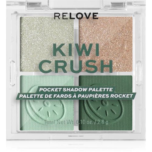 Pocket Palette paleta de sombras de ojos tono Kiwi Crush 4x0.72 g - Revolution Relove - Modalova