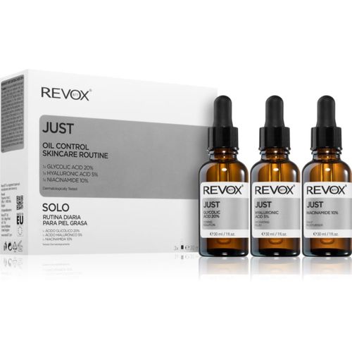 JUST Oil Control Skincare Routine set para pieles grasas - Revox B77 - Modalova
