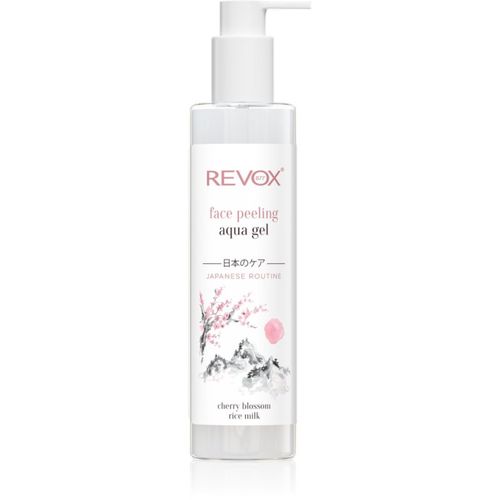 Japanese Routine Face Peeling Aqua Gel exfoliante limpiador suave para el rostro 250 ml - Revox B77 - Modalova