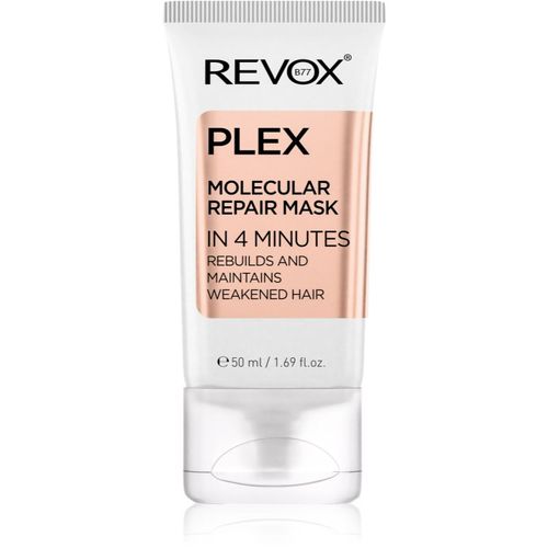 PLEX Molecular Repair Mask mascarilla regeneradora sin aclarado para cabello 50 ml - Revox B77 - Modalova