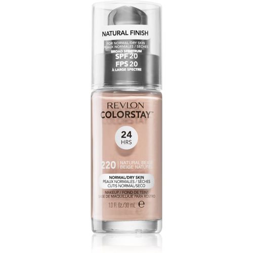 ColorStay™ fondotinta lunga tenuta per pelli normali e secche colore 220 Natural Beige 30 ml - Revlon Cosmetics - Modalova