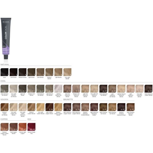 Color Excel tinte demipermanente para el cabello sin amoníaco tono 6 70 ml - Revlon Professional - Modalova