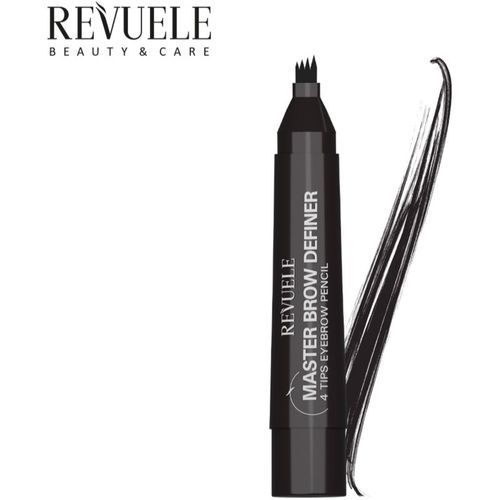 Master Brow Definer 4 Tips Eyebrow Pencil pincel de precisión para cejas tono Dark 2.2 ml - Revuele - Modalova
