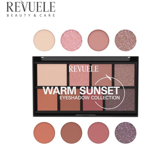 Eyeshadow Collection paleta de sombras de ojos tono Warm Sunset 15 g - Revuele - Modalova