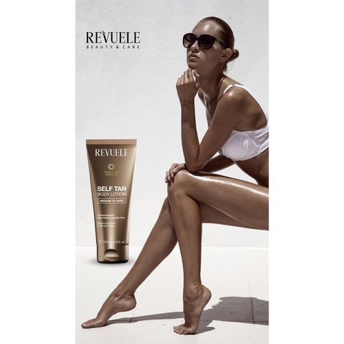 Paradise Bronze Self Tan Body Lotion leche autobronceadora para un bronceado progresivo tono Medium To Dark 200 ml - Revuele - Modalova