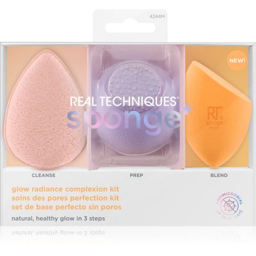 Sponge+ Glow Radiance set de aplicadores para un look perfecto - Real Techniques - Modalova