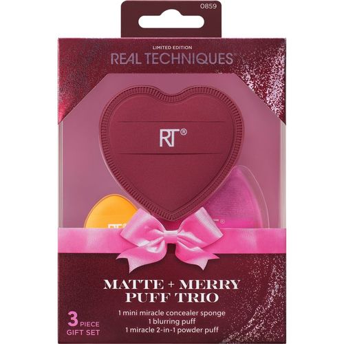 Matte + Merry Puff Trio set de aplicadores - Real Techniques - Modalova