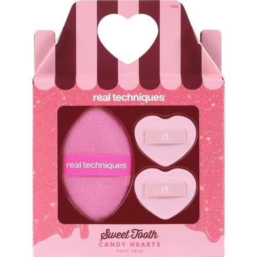 Sweet Tooth Candy Hearts set de esponjas de maquillaje - Real Techniques - Modalova