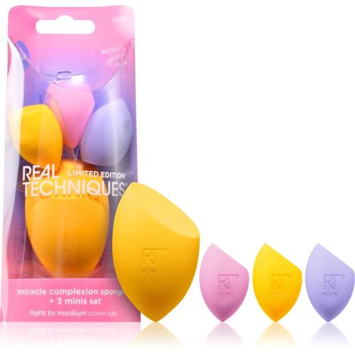 Miracle Complexion Sponge +3 minis set esponja de maquillaje - Real Techniques - Modalova