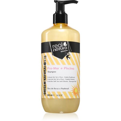 Pro - Mar e Piscina champú para cabello maltratado y cuero cabelludo 500 ml - Real Natura - Modalova