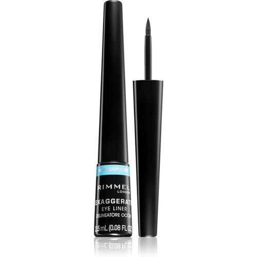 Exaggerate Waterproof Eyeliner Farbton 003 Glossy Black 2,5 ml - Rimmel - Modalova