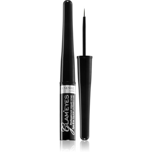 Glam' Eyes delineador líquido tono 001 Black Glamour 3,5 ml - Rimmel - Modalova