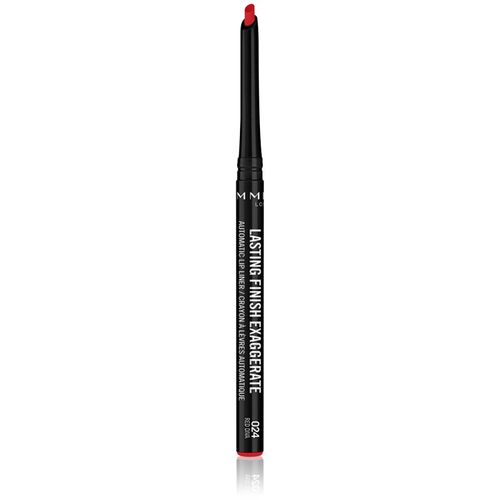 Lasting Finish Exaggerate lápiz de labios automático tono 024 Red Diva 0,25 g - Rimmel - Modalova