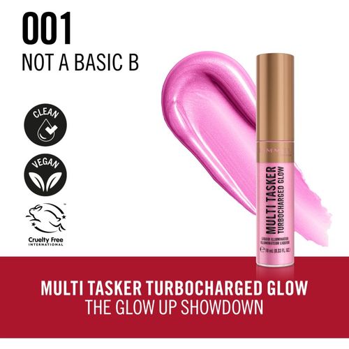 Multi-Tasker Turbocharged Glow iluminador líquido tono 001 Not a Basic B 10 ml - Rimmel - Modalova