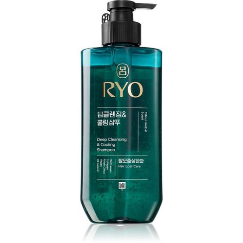 Deep Cleansing & Cooling Shampoo champú de limpieza profunda con efecto frío 480 ml - RYO - Modalova
