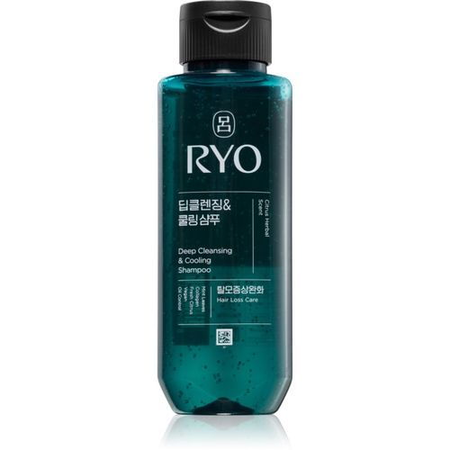 Deep Cleansing & Cooling Shampoo champú de limpieza profunda con efecto frío 180 ml - RYO - Modalova